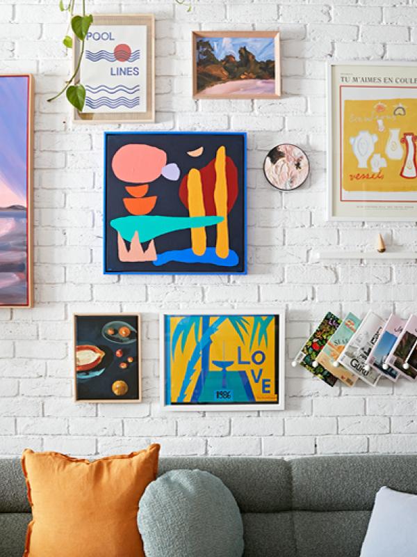 Must-have wall art tips for your home from Jono Fleming